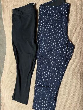 2 pairs Women’s Maurices Ankle/Cropped Pants—Size 18